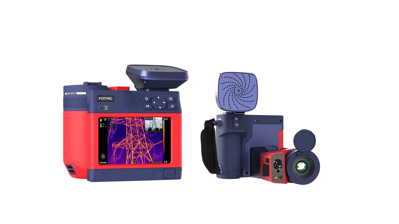 acoustic-thermal imaging device - 2 piece