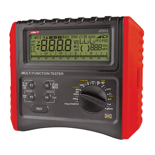 UNI-T UT590 Series Multifunction Electrical Installation Tester – UT593 / UT595
