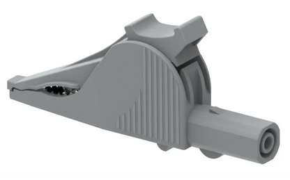 Alligator clip - Grey