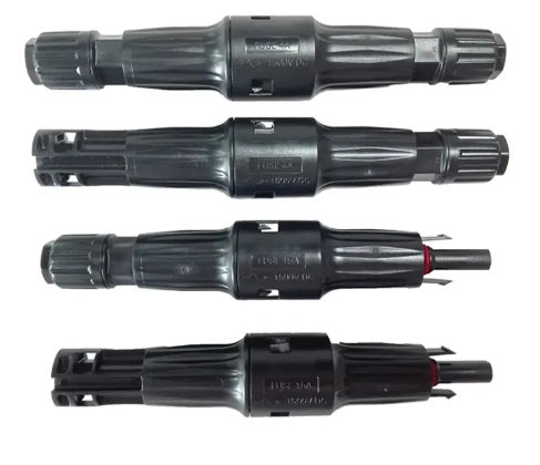 MC4 solar fuse connectors