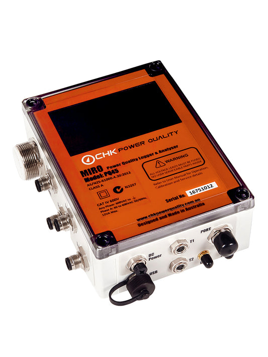 Miro PQ45 -4G- Class A Power Quality logger and Analyser (4G Kit-Standard)