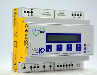 Rail 350 Energy & Power Multi-Function Sub-meter (Three Phase)
