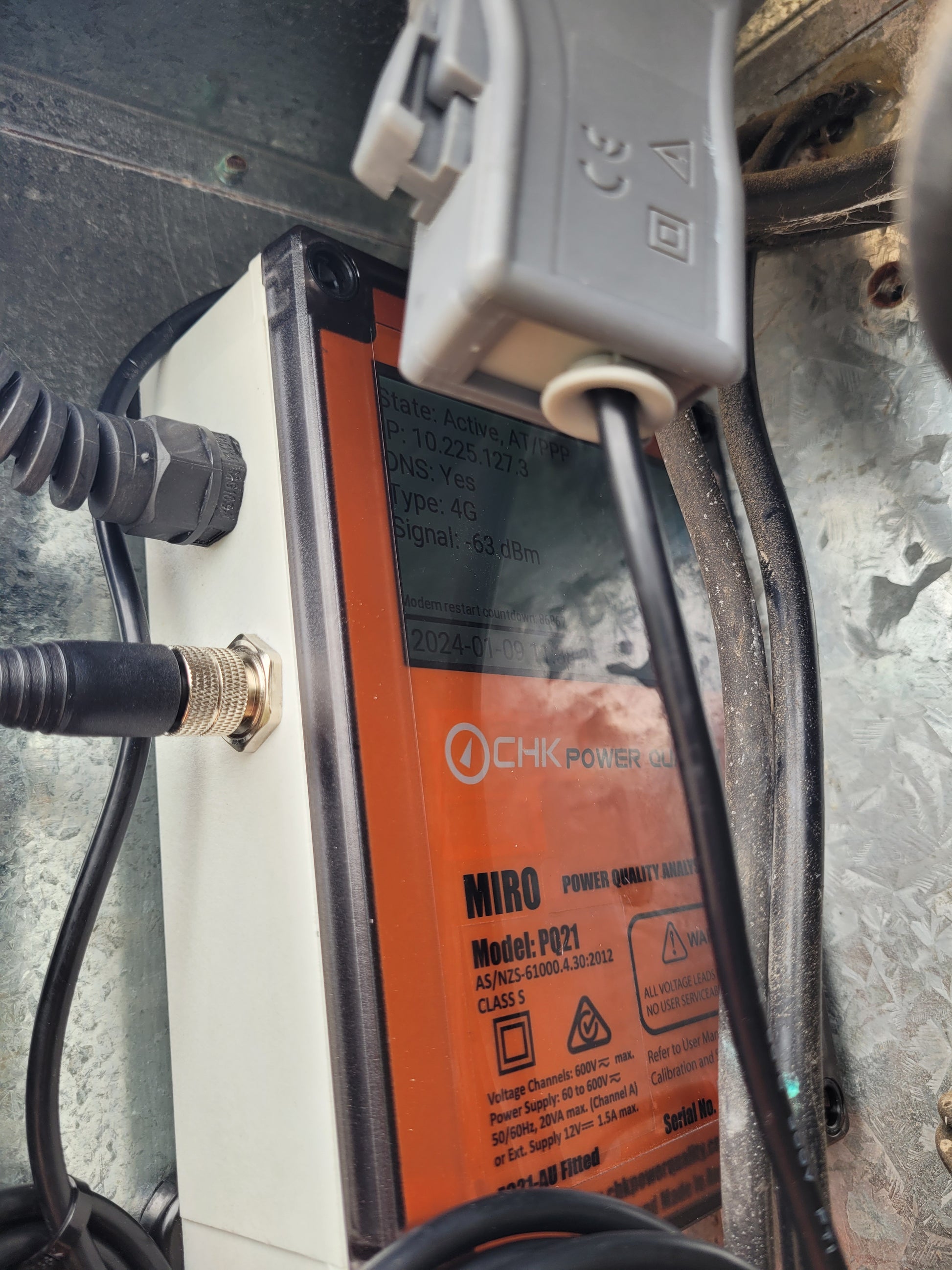 power quality logger