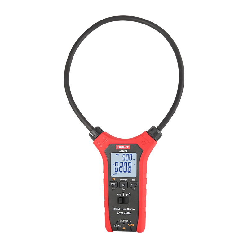 UNI-T UT281E+ True RMS Flexible Clamp Meter - 10,000 A AC, 1100 mm Flex Coil