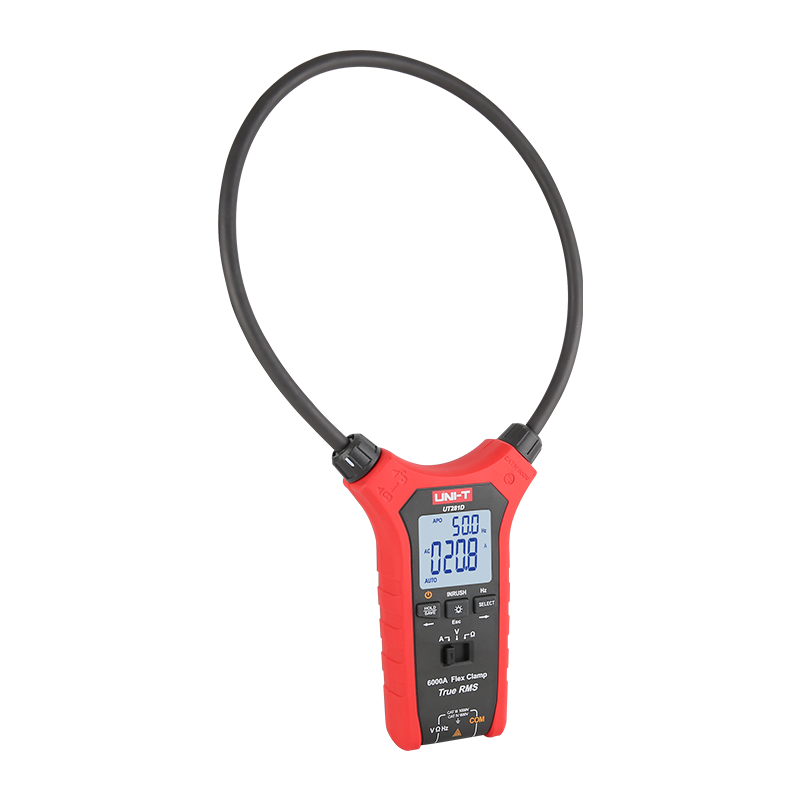 UNI-T UT281E+ True RMS Flexible Clamp Meter - 10,000 A AC, 1100 mm Flex Coil
