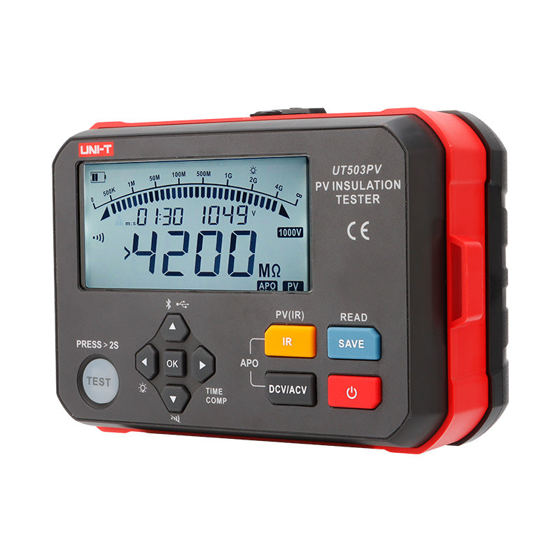 UNI-T UT503PV Solar PV Insulation Resistance Tester – 1000V DC