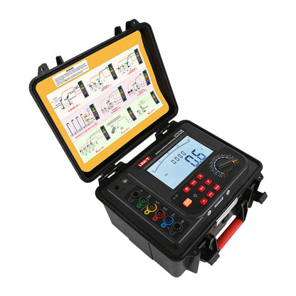 UNI-T UT575B Double-Clamp Multifunction Earth Tester – Earth Resistance & Soil Resistivity Analyser