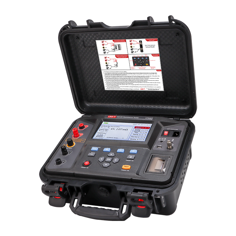 UNI-T UT620T 10A DC Resistance Tester – Transformer Winding & Low Resistance Tester