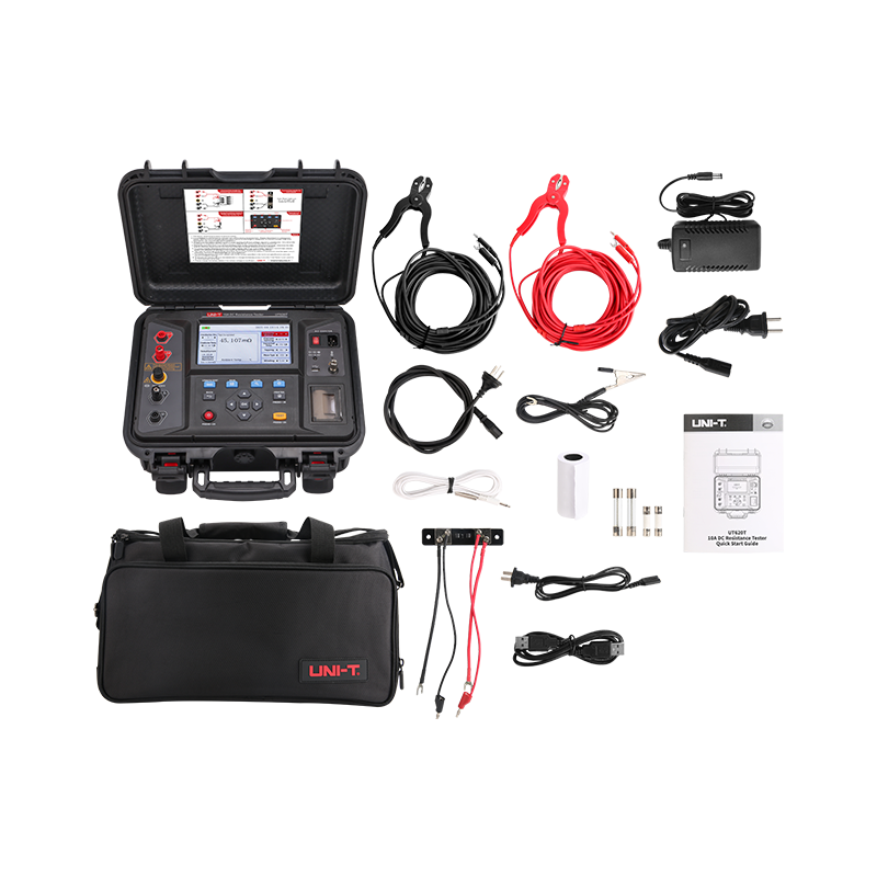 UNI-T UT620T 10A DC Resistance Tester – Transformer Winding & Low Resistance Tester