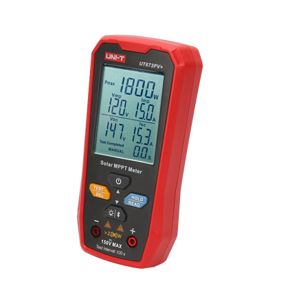 UNI-T UT673PV+ Solar MPPT Meter – 2200W / 150V PV Panel Tester