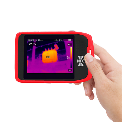 UNI-T UTi720T Pocket-Sized Thermal Camera - 256 × 192 IR, Wi-Fi & Bluetooth
